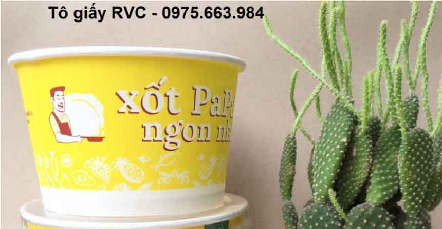 tô giấy đựng phở 800ml