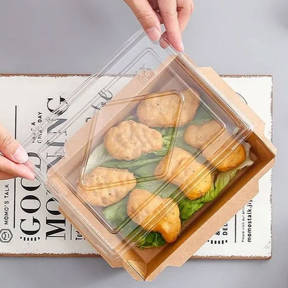 hộp giấy đựng gà rán gà chiên