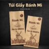 túi giấy bánh mì 235x100x40 mm