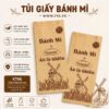 túi giấy bánh mì kraft