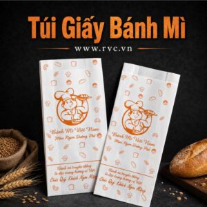 túi giấy bánh mì mẫu KT09