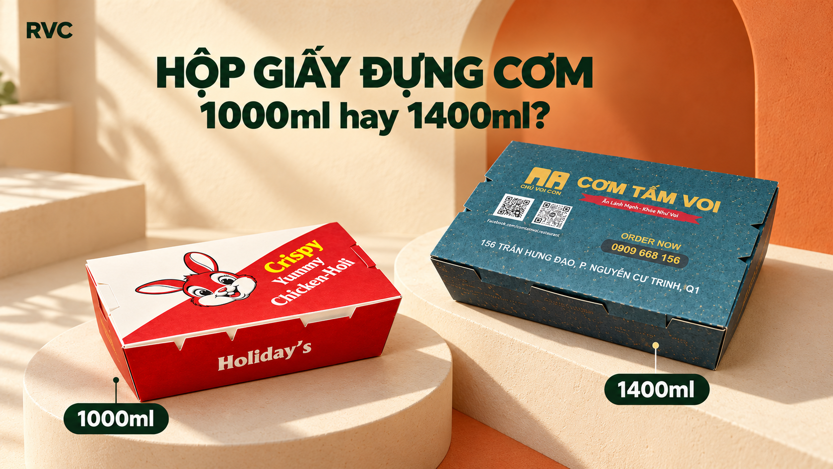 hộp giấy đựng thức ăn